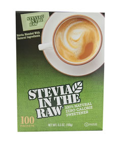 Stevia Extract, Stevia In The Raw 100 Packets